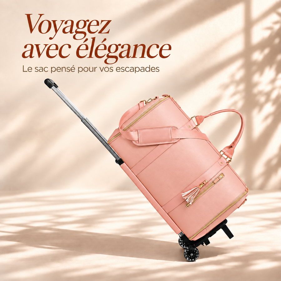Sac Boreale avec roulettes et poignée télescopique